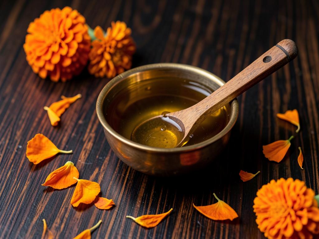 Indian head massage (champi) — illustrative