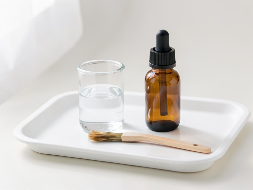 Professional chemical peel — illustrative