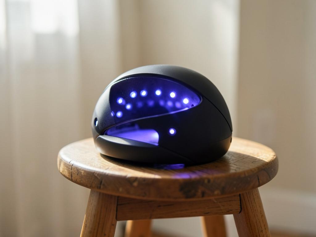 Low-level laser hair device (cap or comb) — illustrative