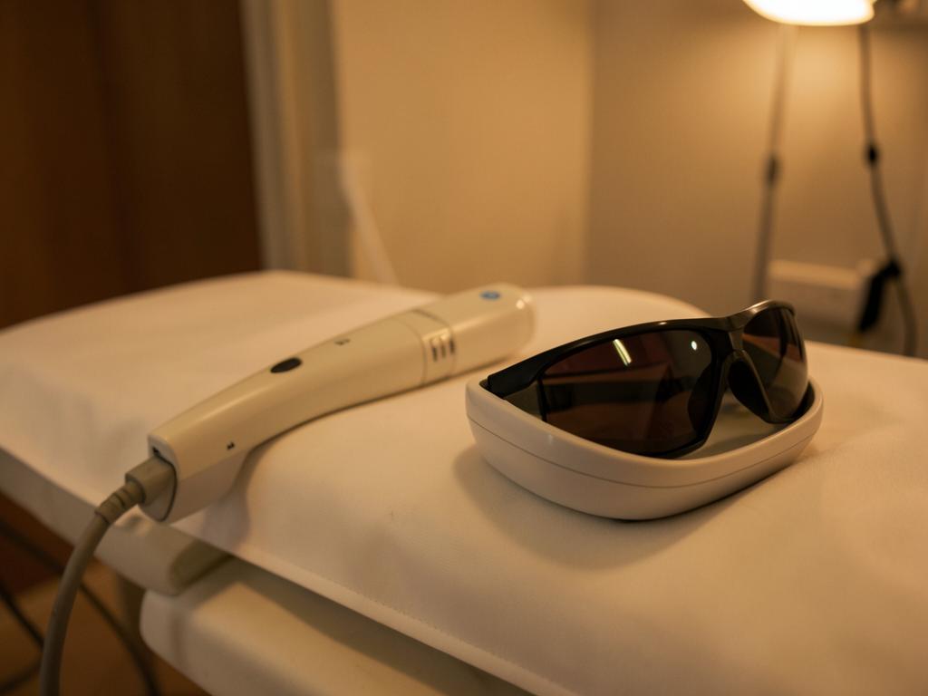 Laser hair removal — illustrative