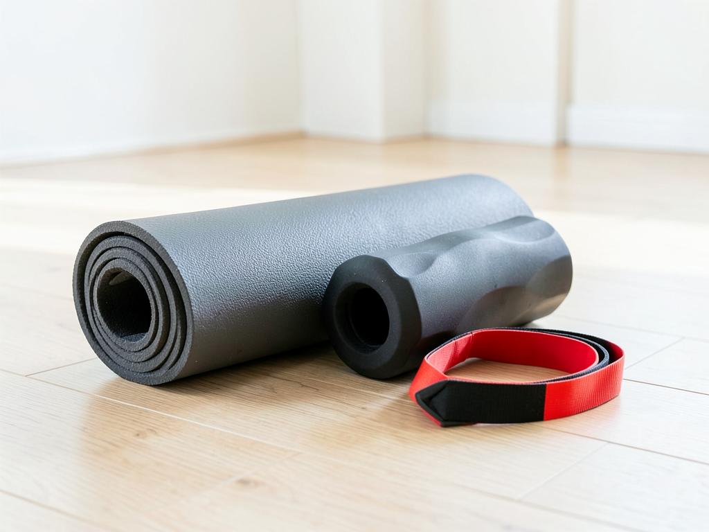 Daily mobility routine — illustrative