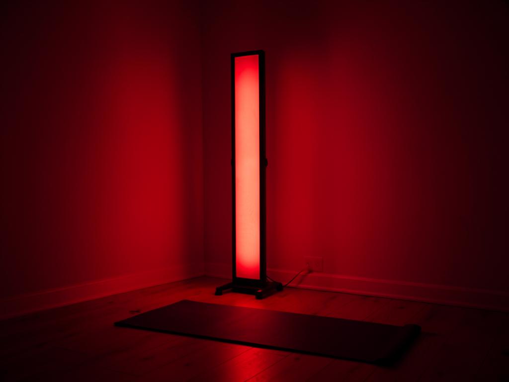 Red light body panel — illustrative