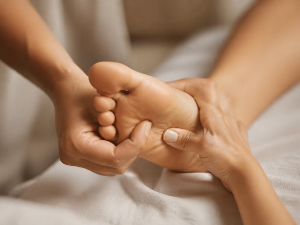 Reflexology — illustrative