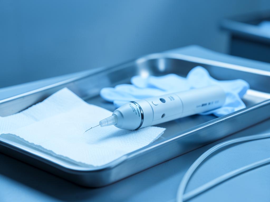 RF microneedling — illustrative