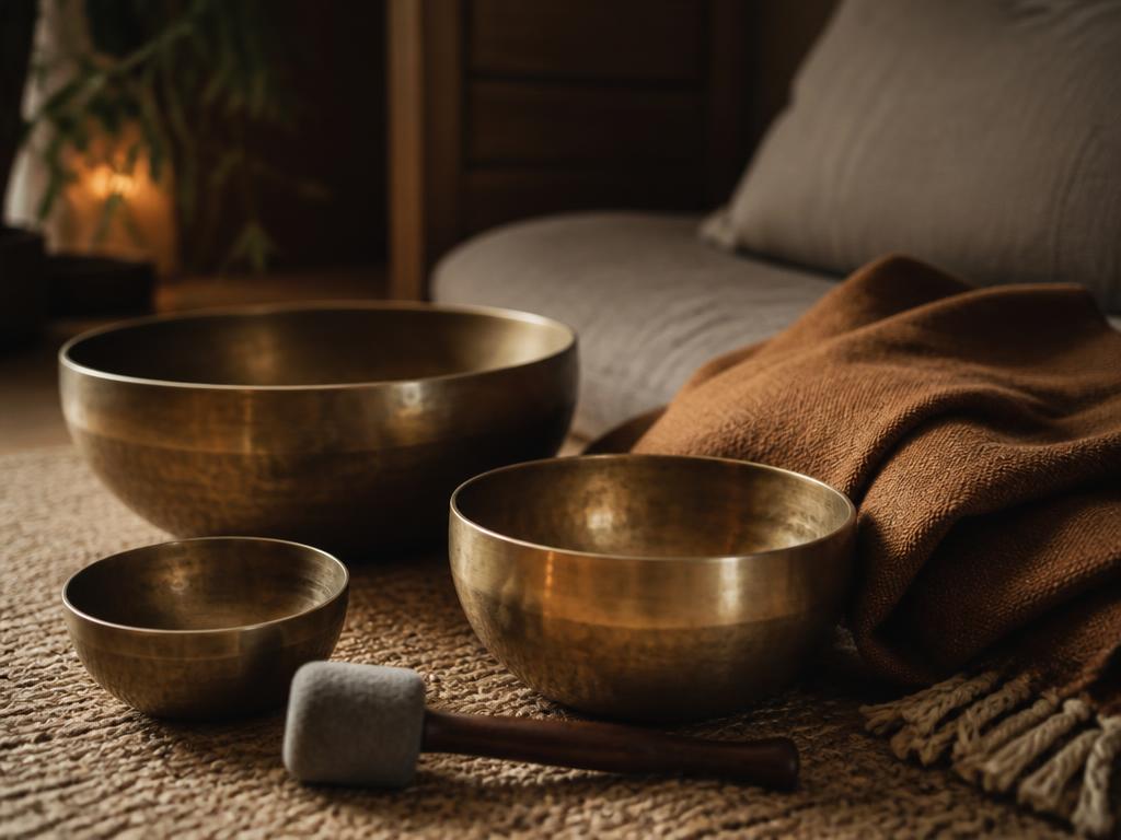 Sound bath — illustrative