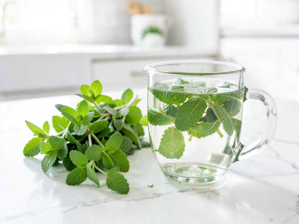 Spearmint tea ritual — illustrative